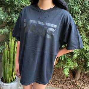 Vans Black T-shirt Size XL